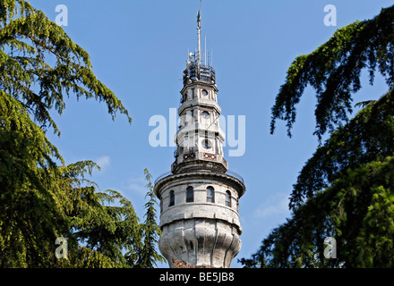 Torre Beyazit sul campus dell'Università di Istanbul, Turchia Foto Stock