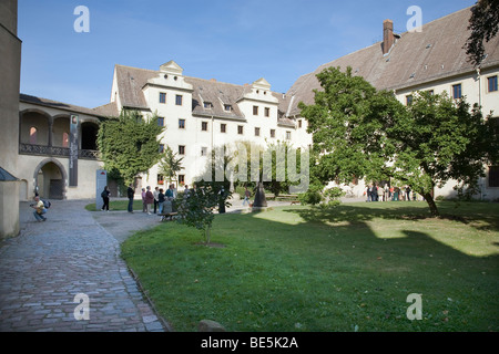 Lutherhaus (casa di Lutero museo), Lutherstadt Wittenberg, Sassonia-Anhalt, Germania Foto Stock