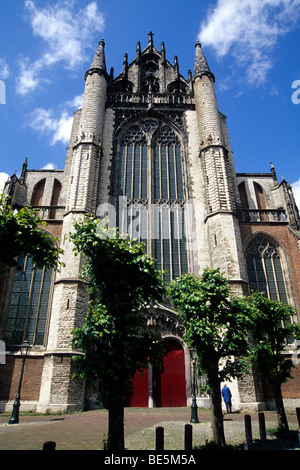 Hooglandse chiesa, una chiesa gotica nel centro della città vecchia, Leiden, provincia di South Holland, Zuid-Holland, Paesi Bassi, Benelux Foto Stock