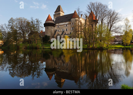 Heidenreichstein Castello d'acqua, Waldviertel, Austria Inferiore, Austria, Europa Foto Stock