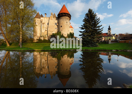 Heidenreichstein Castello d'acqua, Waldviertel, Austria Inferiore, Austria, Europa Foto Stock