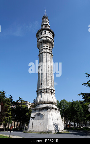 Torre Beyazit sul campus dell'Università di Istanbul, Turchia Foto Stock