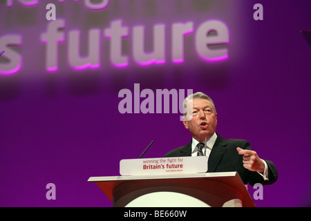 ALAN JOHNSON MP IL SEGRETARIO DI STATO PER LA SALUTE 24 settembre 2008 Manchester Central Manchester Inghilterra England Foto Stock