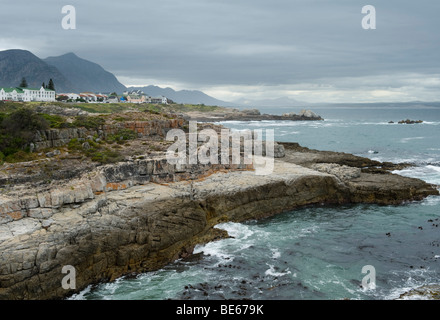 Hermanus Litorale Sud Africa Foto Stock