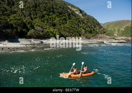 Canoa, Tsitsikama National Park, Garden Route, Sud Africa Foto Stock