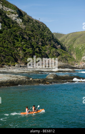 Canoa, Tsitsikama National Park, Garden Route, Sud Africa Foto Stock