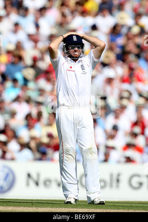 IAN BELL INGHILTERRA & WARWICKSHIRE CCC Brit Oval Londra Inghilterra 23 Agosto 2009 Foto Stock