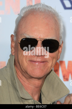 MALCOLM MCDOWELL HALLOWEEN II LOS ANGELES PREMIERE LOS ANGELES CALIFORNIA CA USA 24 Agosto 2009 Foto Stock