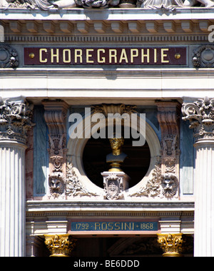 Opera di Parigi, Academie Nationale de Musique, Parigi, Francia, Europa Foto Stock