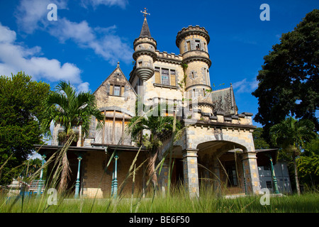 Magnifici sette Stollmeyer Castello nel porto di Spagna Trinidad Foto Stock