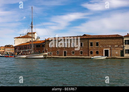 Murano, una piccola isola vicino a Venezia, Italia e Europa Foto Stock