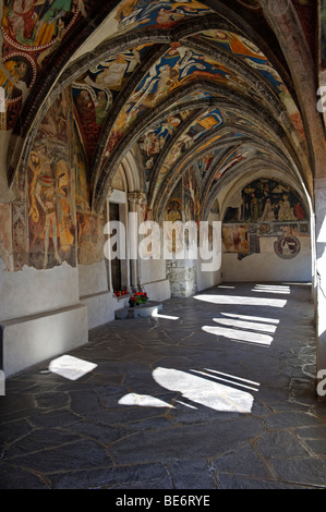 Il chiostro, Bressanone, Bressanone, Alto Adige, Italia, Europa Foto Stock