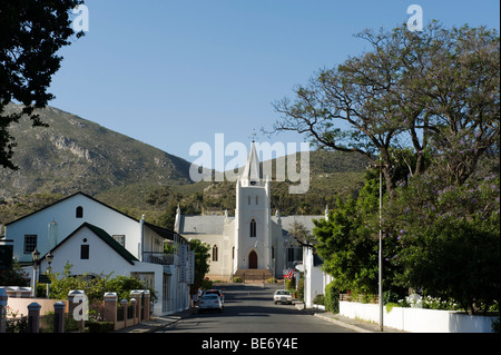 La chiesa, Montagu, Sud Africa Foto Stock