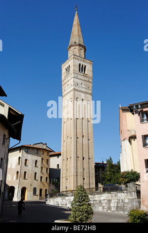 Il Campanile di San Marco, Pordenone, Friuli Venezia Giulia, Italia, Europa Foto Stock