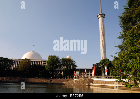 Mazjid istiqlal indonesia jakarta Foto Stock