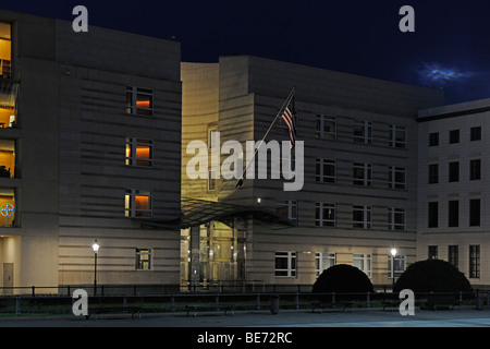 Ambasciata americana sulla Pariser Platz, Berlin, Germania, Europa Foto Stock