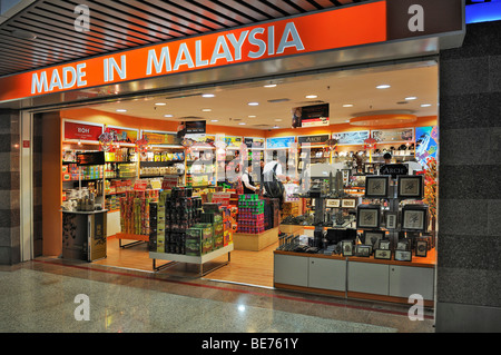 Shop, Aeroporto di Kuala Lumpur, Malesia, sud-est asiatico Foto Stock