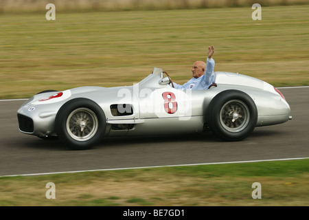 Sir Stirling Moss Foto Stock