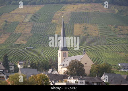 La chiesa, Krov Mosel, Germania Foto Stock