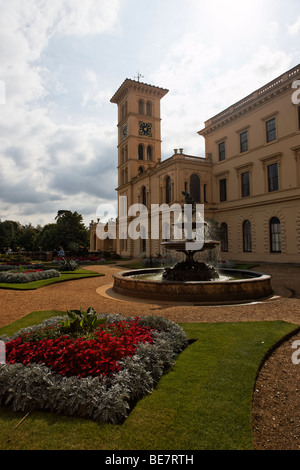 Viste della regina Victorias holiday retreat, Osbourne casa sull'Isola di Wight Foto Stock