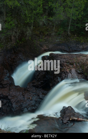 Il diavolo il bollitore sul fiume BRULE Foto Stock