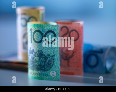 Valuta australiana Foto Stock