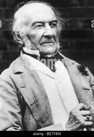 WILLIAM EWART GLADSTONE - inglese più liberale (1809-98) Foto Stock