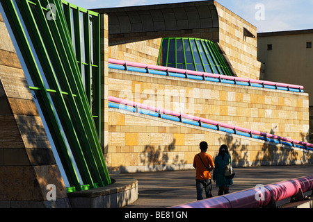 Neue Staatsgalerie (Nuova Galleria di Stato), Stoccarda, Baden-Württemberg, Germania Foto Stock