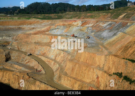 Martha miniera d'oro, Waihi sulla Statale due, Isola del nord, Nuova Zelanda Foto Stock