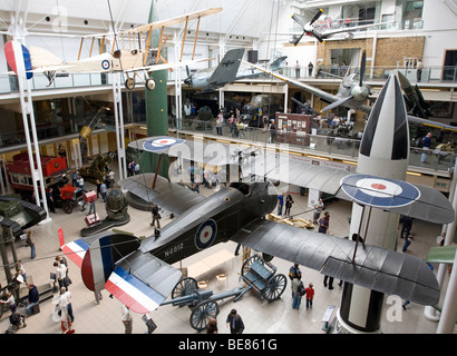 Sala principale - Imperial War Museum - Londra Foto Stock