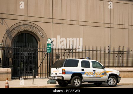 United States Mint edificio, Denver, Colorado, STATI UNITI D'AMERICA Foto Stock