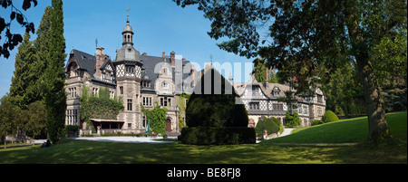 Il castello di Rauischholzhausen, Justus Liebig University Giessen, Rauischholzhausen, Ebsdorfergrund, Hesse, Germania, Europa Foto Stock