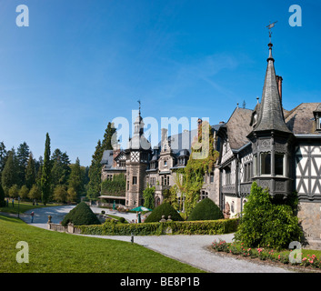 Il castello di Rauischholzhausen, Justus Liebig University Giessen, Rauischholzhausen, Ebsdorfergrund, Hesse, Germania, Europa Foto Stock