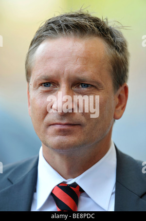 Manager Horst Heldt, VfB Stuttgart Foto Stock