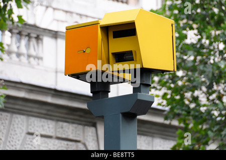 Controllo velocità, autovelox, London, England, Regno Unito, Europa Foto Stock