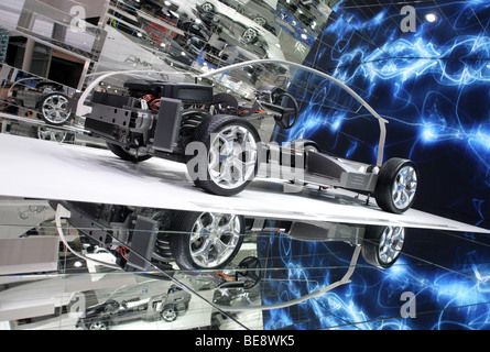 Auto elettrica Opel Ampera al 63. IAA Motor Show di Francoforte/Germania, 15.9.2009 Foto Stock