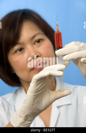 I professionisti della sanità Foto Stock