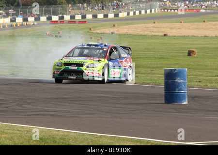 Castle Coombe Rally Day 2009 - WRC driver Mathew Wilson Foto Stock