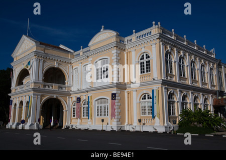 Il vecchio municipio, George Town, Penang Foto Stock