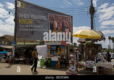Affissioni, Nakuru, Kenya Foto Stock