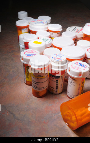 Farmaci da Prescrizione e farmaci. Foto Stock