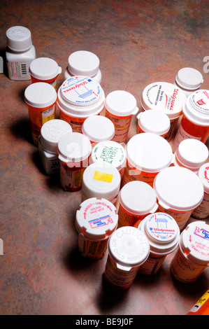 Farmaci da Prescrizione e farmaci. Foto Stock