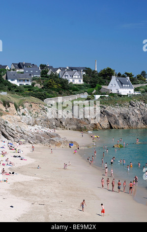 Locmaria-Plouzané (29) : la spiaggia di Portez Foto Stock