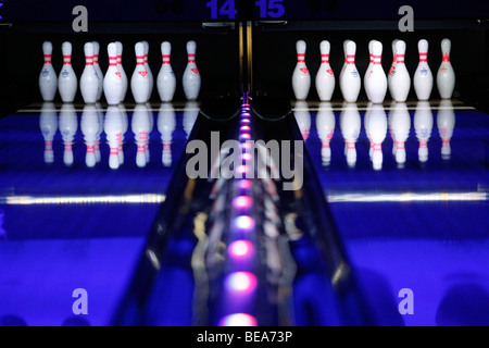 Bowling Foto Stock