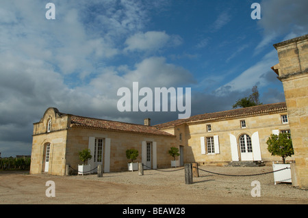 Chateau trottevieille Saint Emilion Bordeaux Francia Foto Stock