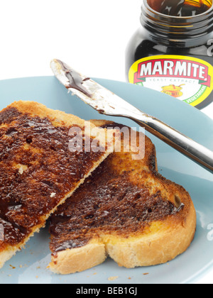 Marmite su pane tostato Foto Stock