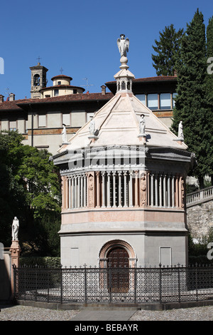 Il Battistero della Basilica di Santa Maria Maggiore a Bergamo, Italia, Europa. Foto Stock