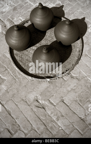 Pottery Square, Bhaktapur, Nepal Foto Stock