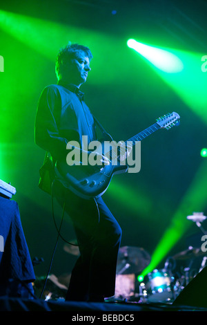 Wilko effettuando al greenman festival 2009 Foto Stock