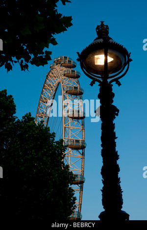 Regno Unito, Inghilterra, Londra, Millenium 2009 ruota Foto Stock